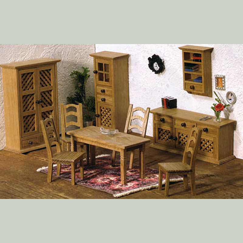 Esszimmermöbel 9-teilig